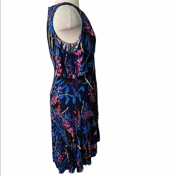 Maeve tropical midi dress off the shoulder - Picture 3 of 5